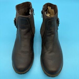 Timberland Earthkeepers Bethel Chelsea Zip Ankle Boots Women’s Brown Size 7.5